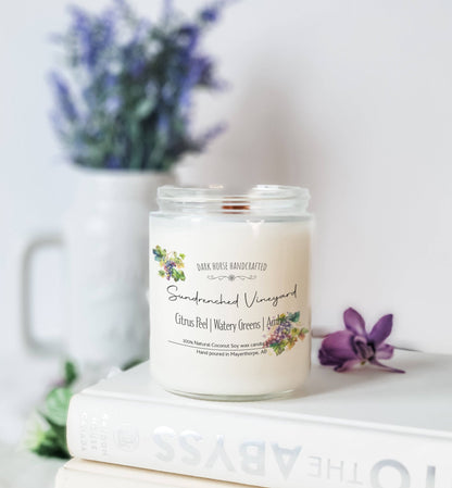 Sundrenched Vineyard - Scented Soy Candle