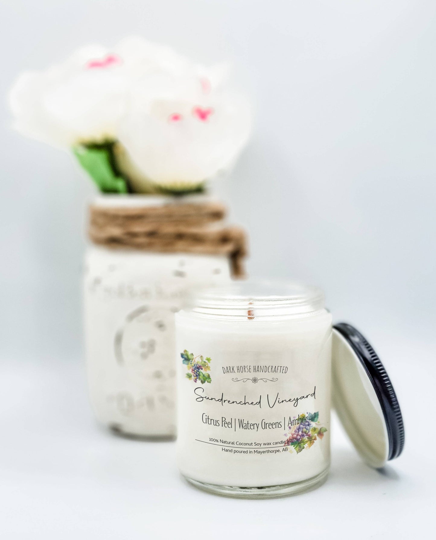 Sundrenched Vineyard - Scented Soy Candle