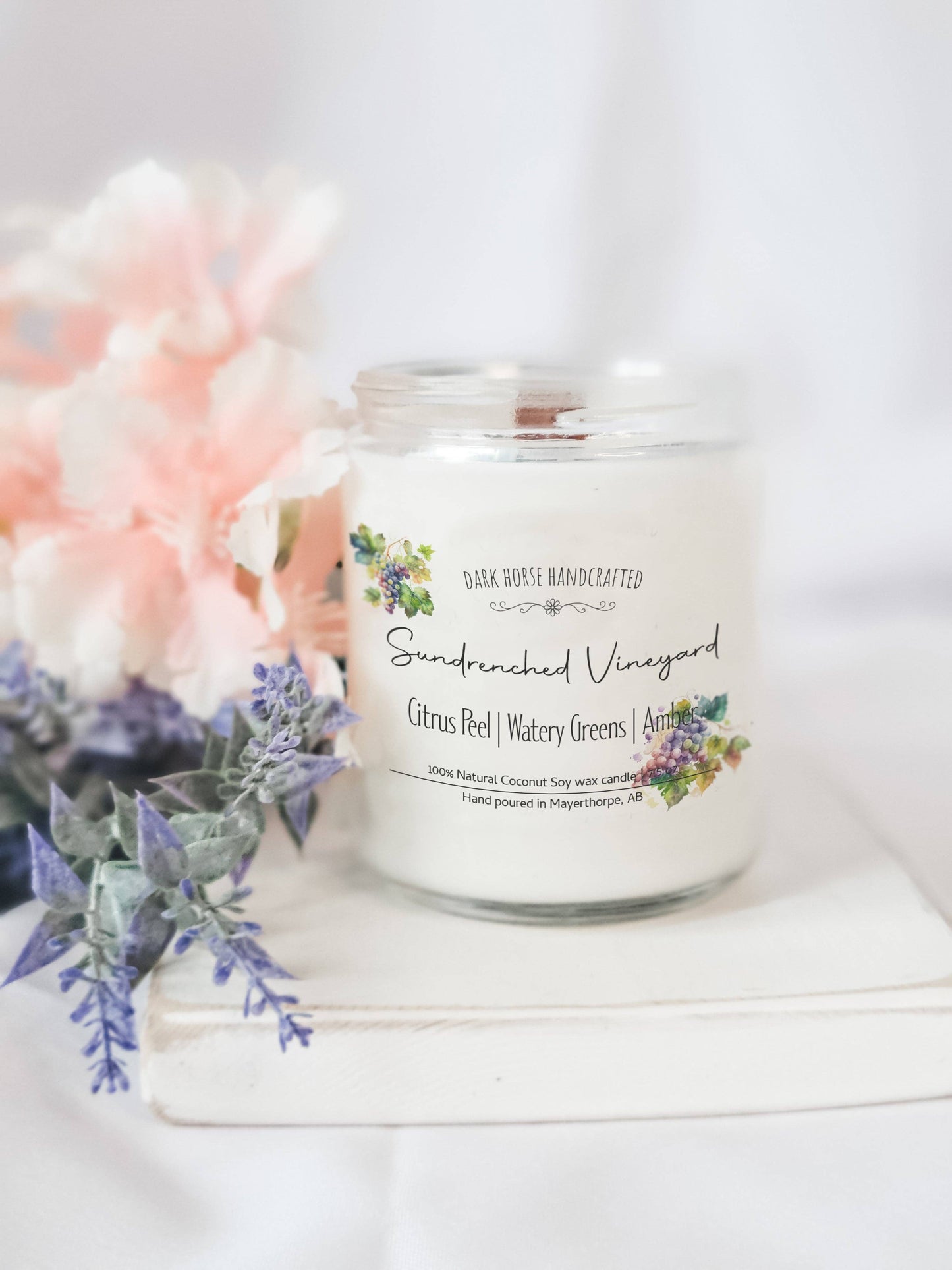 Sundrenched Vineyard - Scented Soy Candle